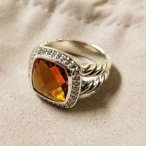 David Yurman Citrine Albion Ring